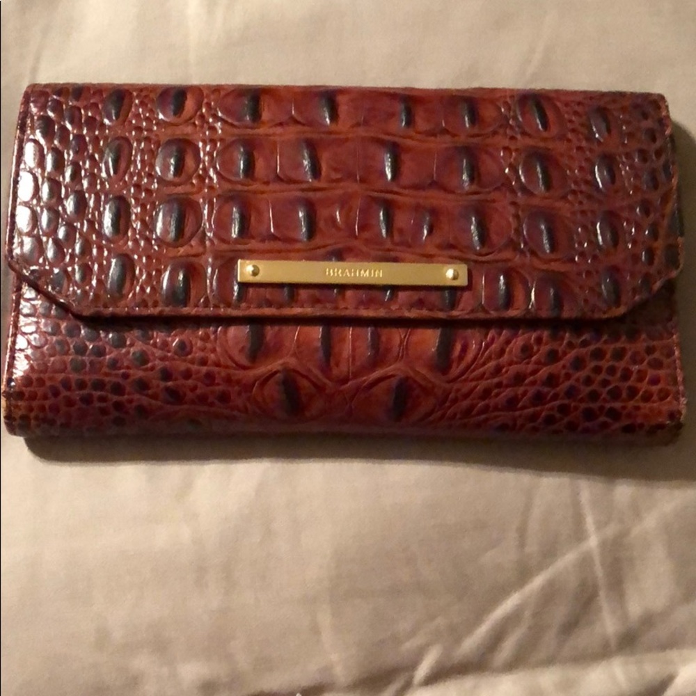 Brahmin Wallet with check book .